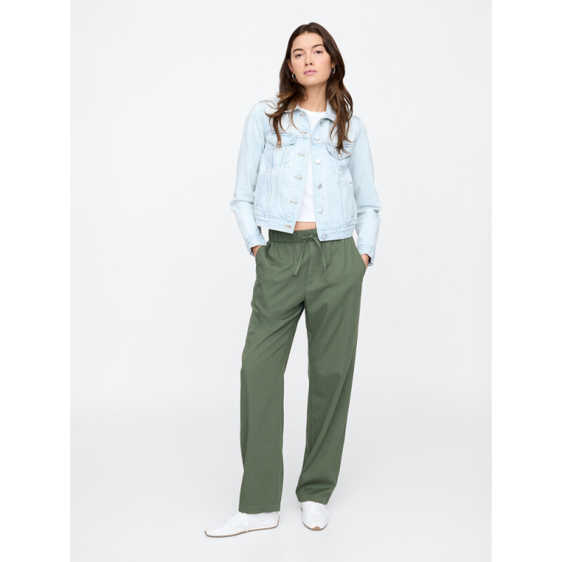 V-TWILL EASY PANT THYME 19-0309 TCX