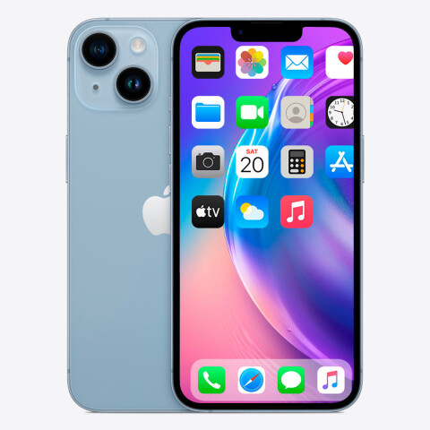 Iphone 14 6/128 Gb Con Garantía Apple 5g AZUL