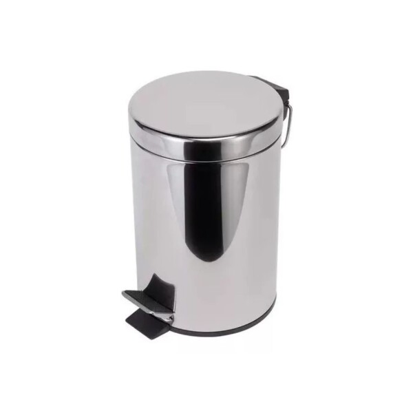 PAPELERA CON PEDAL ACERO INOX 5L PAPELERA CON PEDAL ACERO INOX 5L