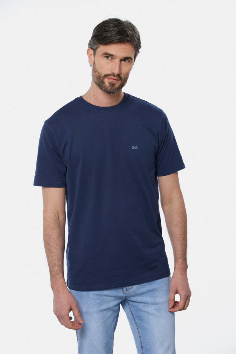 REMERA LISA Azul