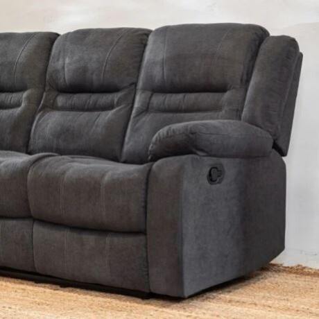 Sillón Reclinable 3 Cuerpos Renno Gris Sillón Reclinable 3 Cuerpos Renno Gris