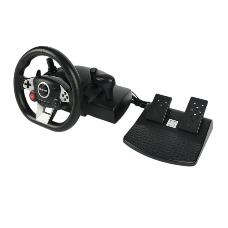 Volante para juegos de carrera con pedales 7 en 1 Volante para juegos de carrera con pedales 7 en 1