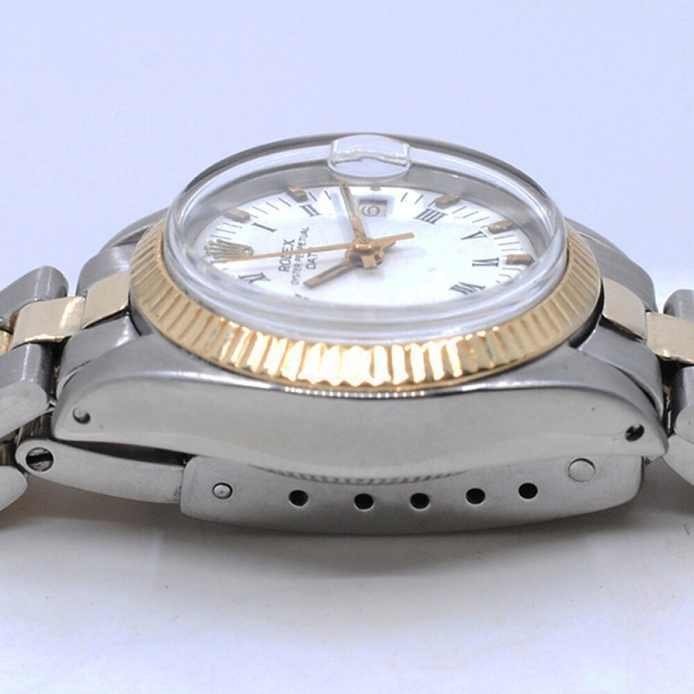 Rolex date dama 6916 acero y oro 26 mm año 1980 Rolex date dama 6916 acero y oro 26 mm año 1980