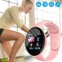 Reloj Inteligente X2 Smartwatch Fitness Cardíaco Pulsera Color Variante Rosado