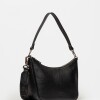 Bandolera Venice en cuero graneado Negro