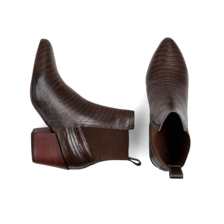 BOTA VENET - CUERO HARPER MARRON