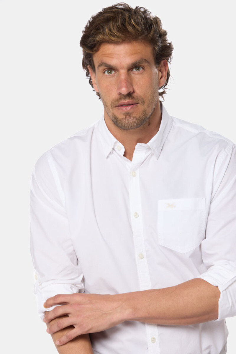 CAMISA LISA - Blanco 