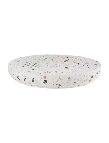 JABONERA CERAMICA D12CM TERRAZO JABONERA CERAMICA D12CM TERRAZO