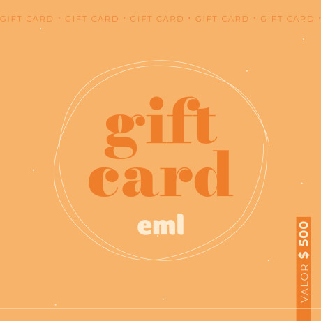 Gift Card - Tarjeta de Regalo valor $500 Gift Card - Tarjeta de Regalo valor $500