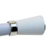 Barrote cortina metal Jade 2,5m + 3 soportes BLANCO