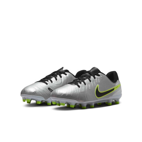 Championes de fútbol Nike Jr. Tiempo Legend 10 Academy de Niños Gris