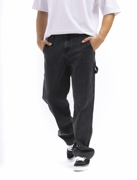 Jean Carpintero Oversized Negro