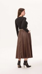 Falda Alice chocolate