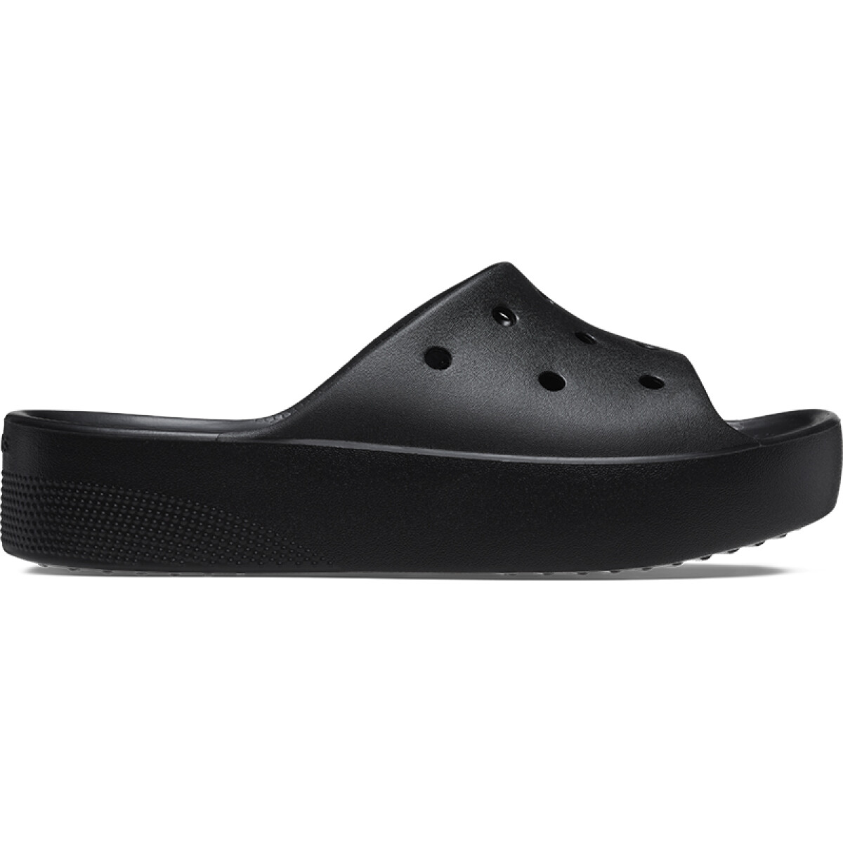 Sandalias Crocs Classic Platform Slide - Negro 