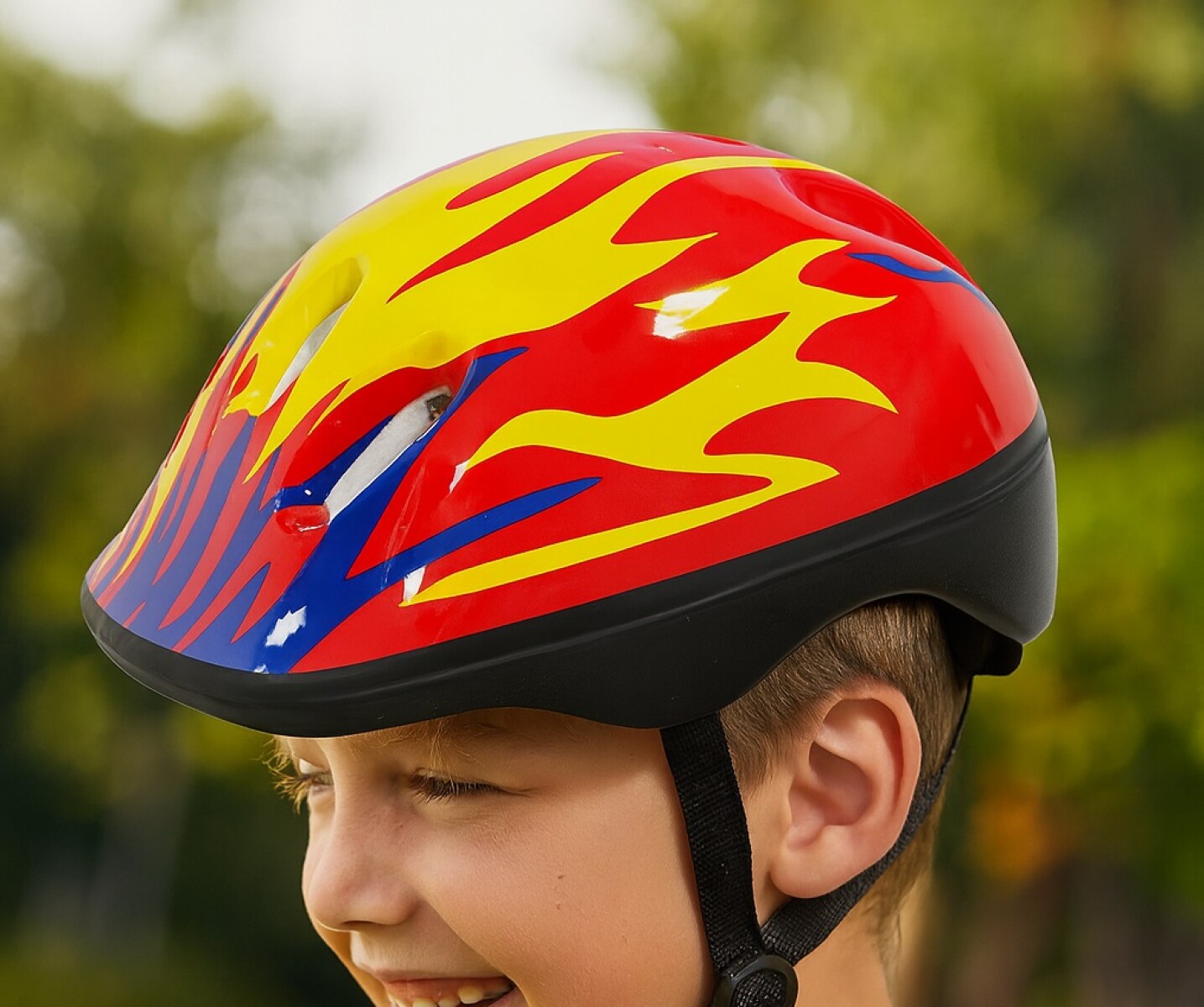 Casco De Proteccion Infantil - Rojo 