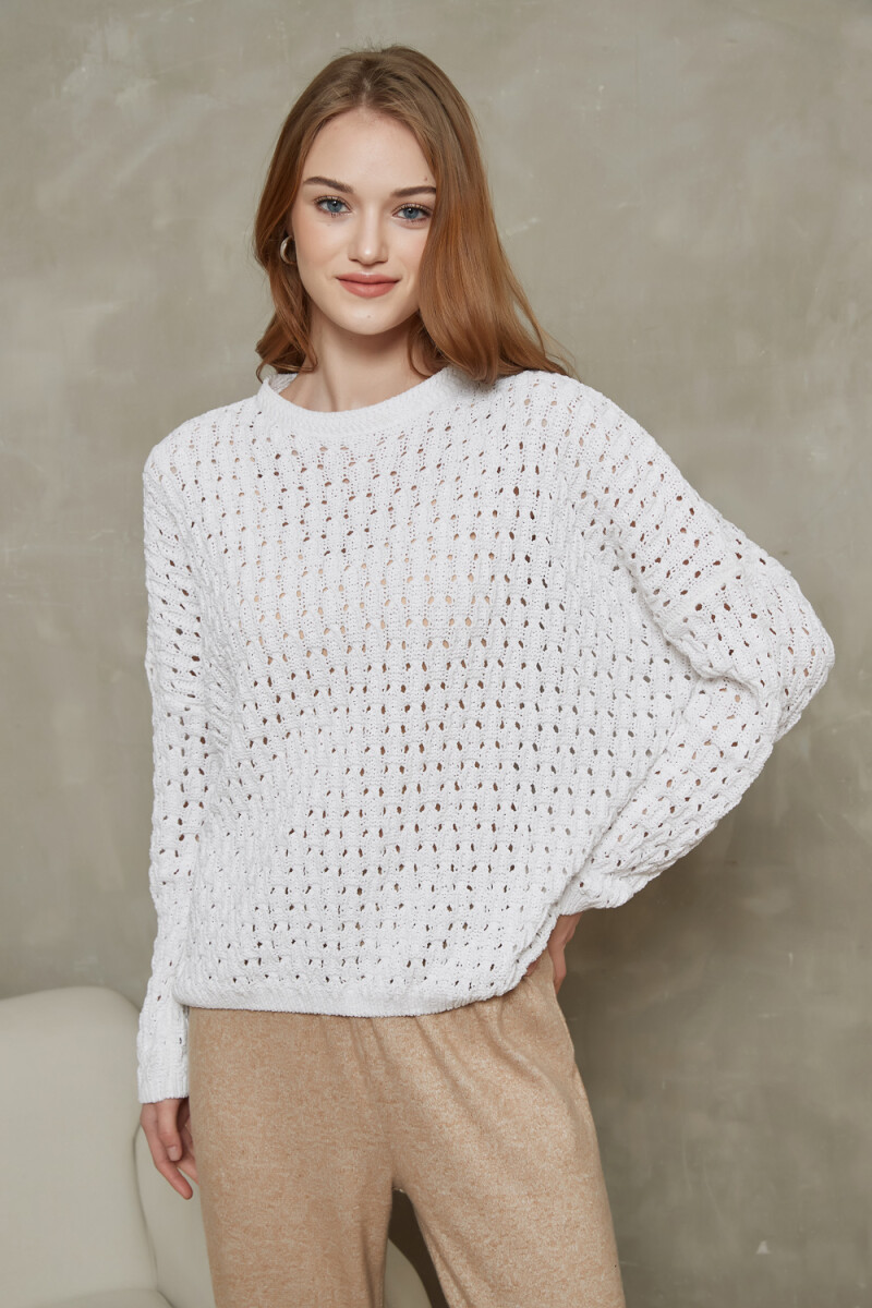 Sweater Vicenti - Blanco 