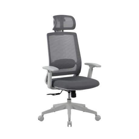 SILLA DE OFICINA MALLA-Y-METAL GRIS 2788F-1M