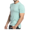 Remera de Hombre Umbro Arrow Verde Melange - Blanco