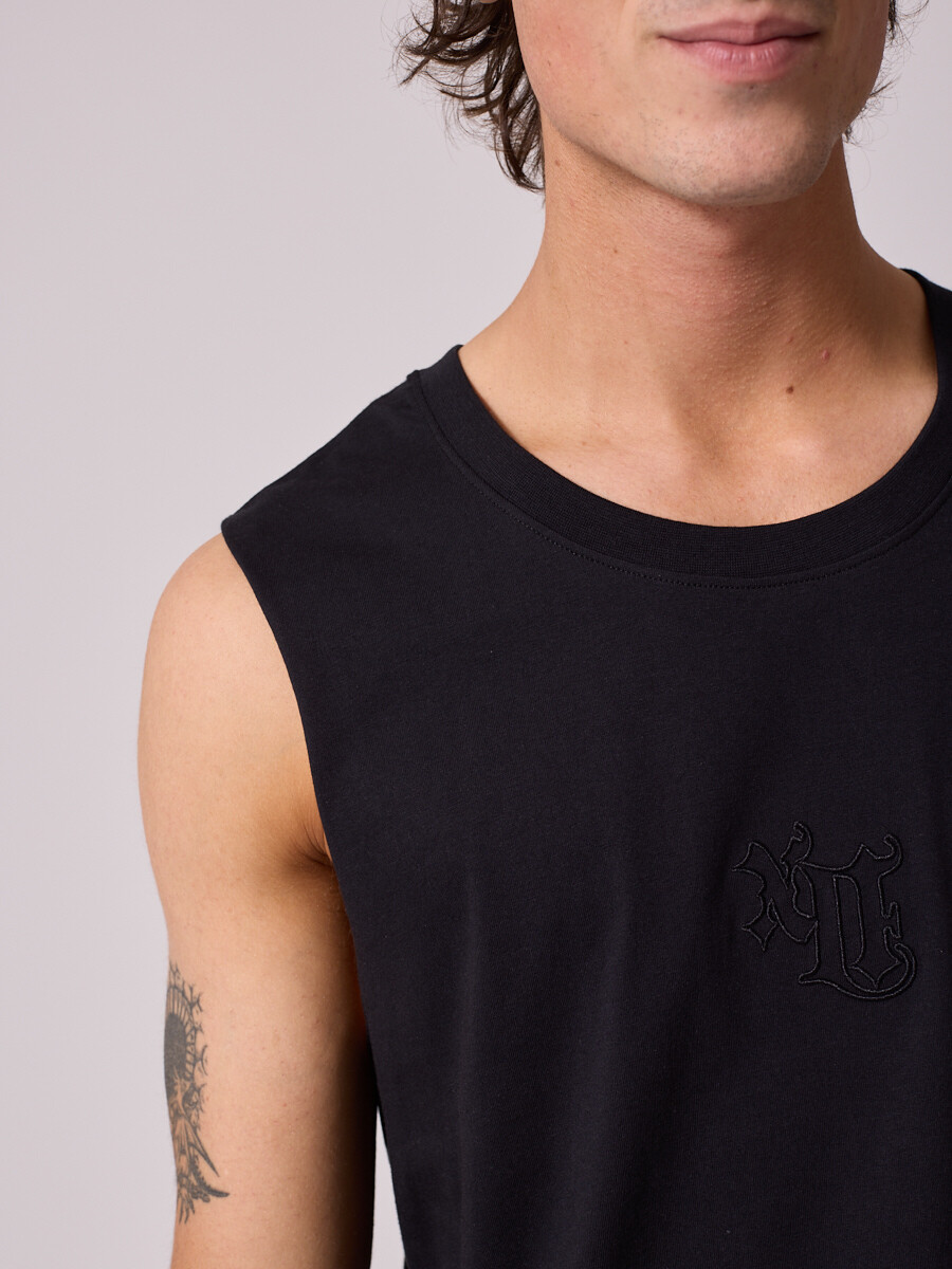 MUSCULOSA BARON DIXIE Negro