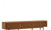 Rack de TV Dune Ripiado 2.6 - Linea Manhattan Nature