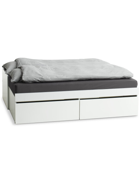 Cama c/almacenaje 90/King 180x200 TANGBJERG bl Cama c/almacenaje 90/King 180x200 TANGBJERG bl