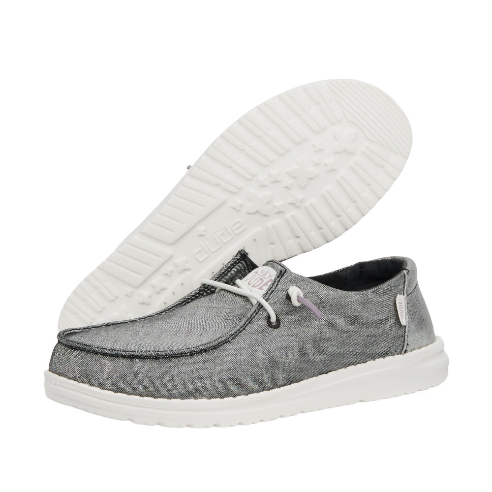 Wendy Metallic Sparkle - Mujer Charcoal