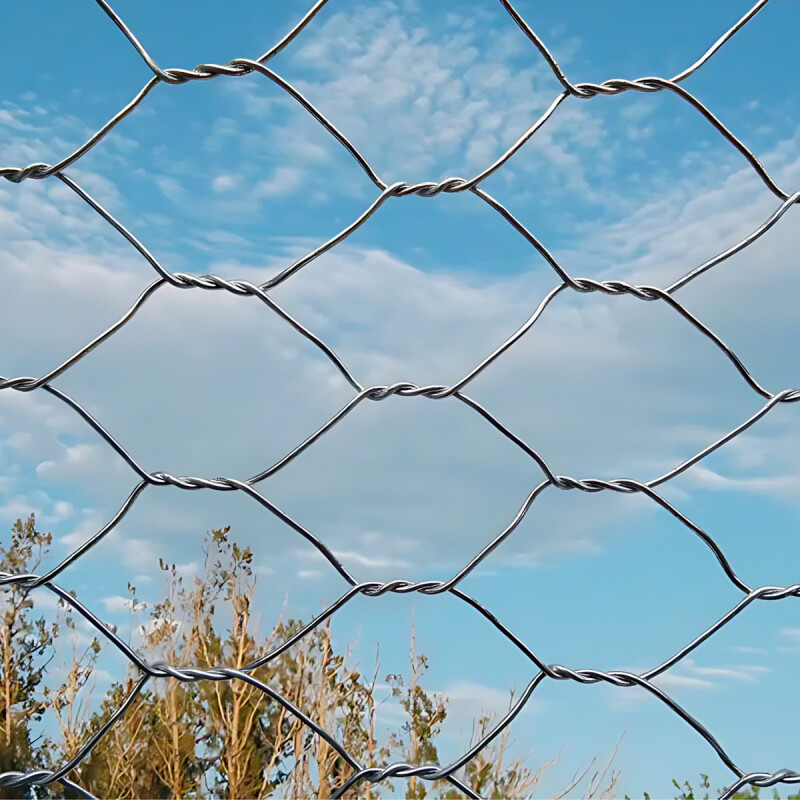 Tejido Electrosoldada Galvanizada Hexagonal 1.24mm 1.20X25M Gris