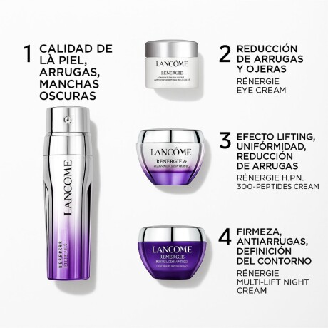 Set Lancome Renergie triple suero cuidado de la piel Set Lancome Renergie triple suero cuidado de la piel