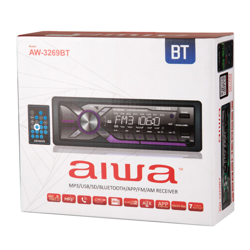Radio Para Auto (USB, Bluetooth y SD) | AW-3269BT Radio Para Auto (USB, Bluetooth y SD) | AW-3269BT