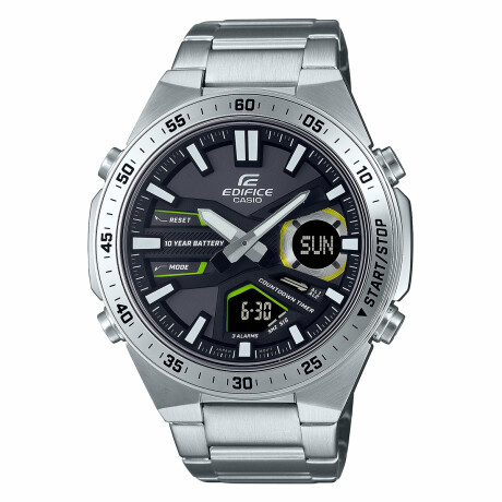 Reloj Casio Edifice Deportivo Acero Inoxidable Plata 0