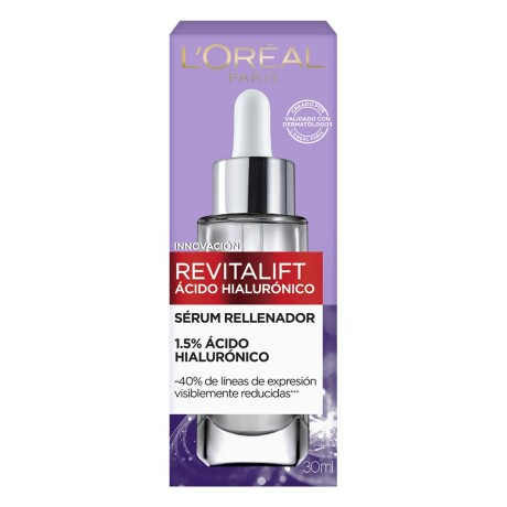 Sérum L'Oréal Paris Revitalift con Ácido Hialurónico 30ml Sérum L'Oréal Paris Revitalift con Ácido Hialurónico 30ml