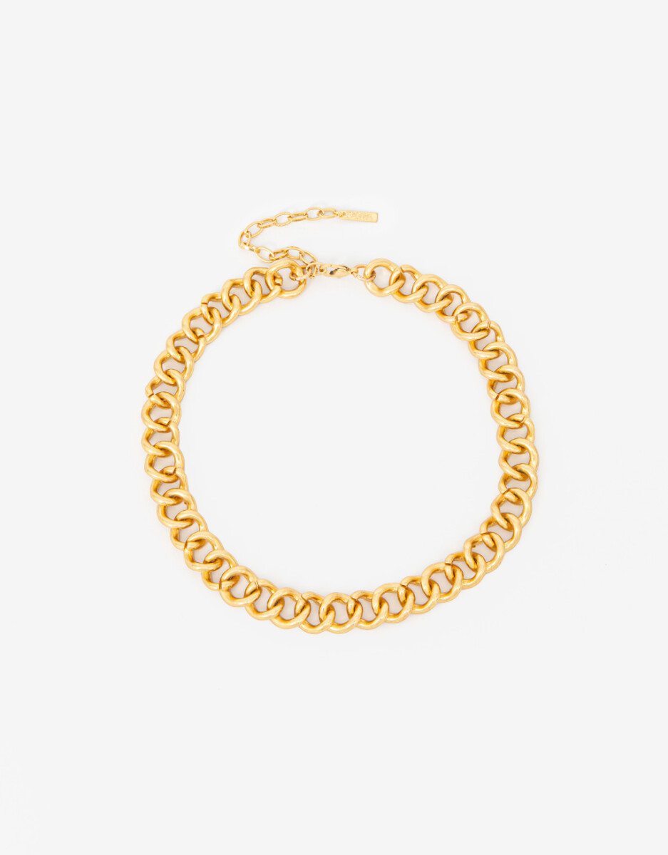 Collar Corto Cadena Zodiaco 