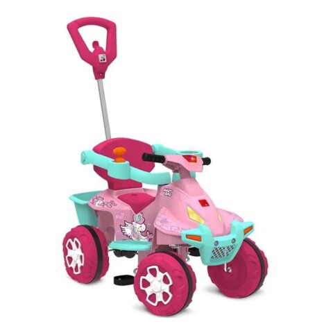 Auto Smart Quad A Pedal Y Paseo Rosa 1220 Auto Smart Quad A Pedal Y Paseo Rosa 1220