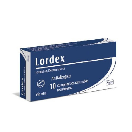 Lordex 10 Comprimidos ¿ Tratamiento Antialérgico Lordex 10 Comprimidos ¿ Tratamiento Antialérgico