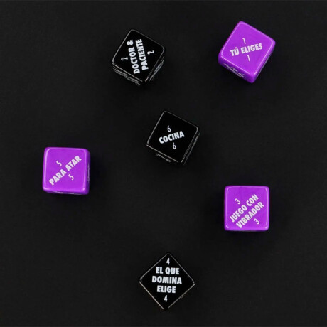 Dados Eróticos SEXY 6 Edición Fetichista Dados Eróticos SEXY 6 Edición Fetichista