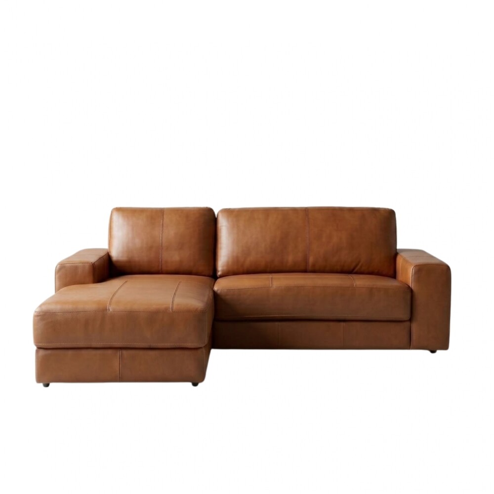 Sillón 3 cuerpos con Chaise - Como Camel Derecho