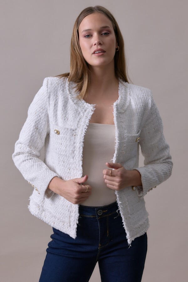 Chaqueta Boucle CRUDO