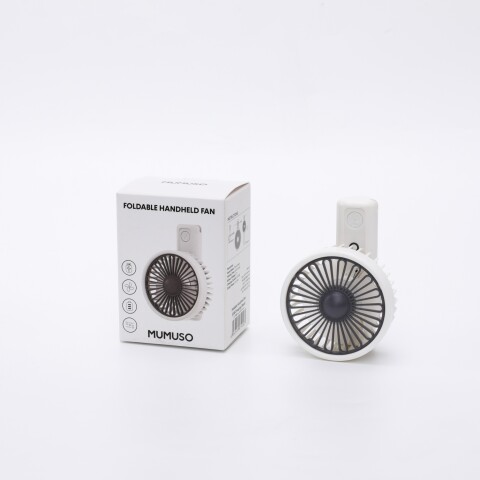 VENTILADOR PORTÁTIL PLEGABLE (CARGA USB/NEGRO) VENTILADOR PORTÁTIL PLEGABLE (CARGA USB/NEGRO)