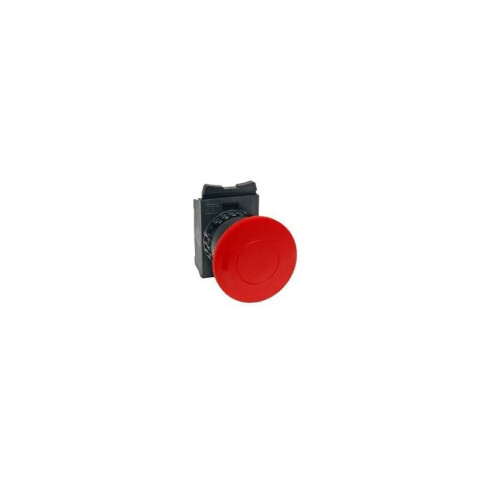 Pulsador de emergencia rojo 1NC con traba 40mm WE6412