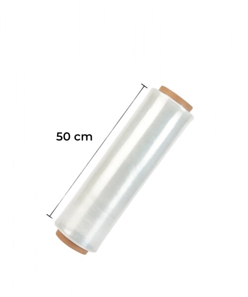 Film strech de 50 cm x 0,23 µm- Transparente Film strech de 50 cm x 0,23 µm- Transparente