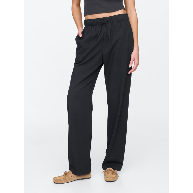 V-TWILL EASY PANT BLACK 22