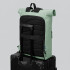 Mochila Gaston Luga Rullen C/Roll-top Notebook Laptop 16" Color Verde Menta