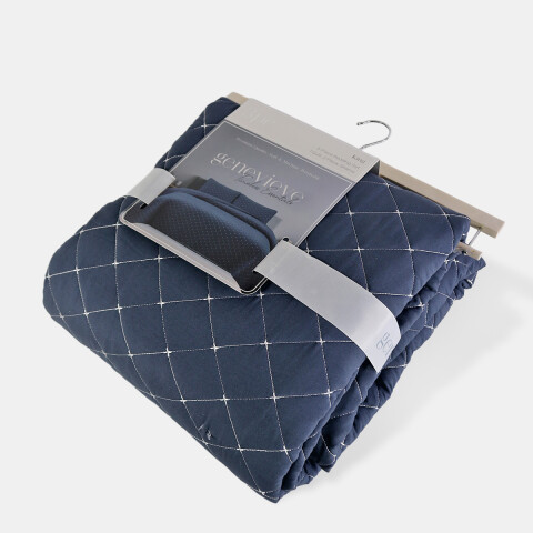 JGO CUBRE CAMA MARINO KING 264X224CM 3PZAS Unica