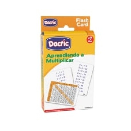Juego de Tarjetas Dactic Blister Aprendiendo a Multiplicar Juego de Tarjetas Dactic Blister Aprendiendo a Multiplicar