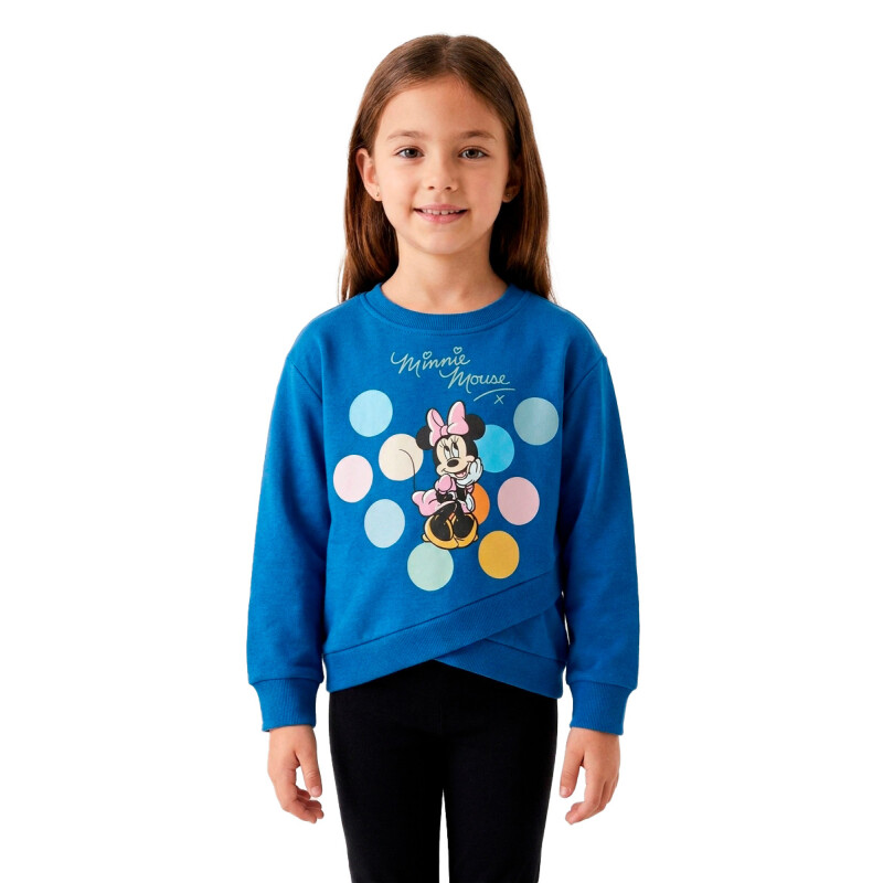 Buzo Diisney MINNIE de Niños - MIIIFW24200 Azul