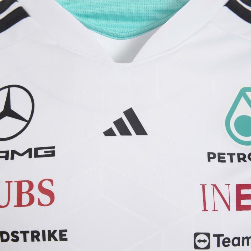 Remera Adidas Piloto Mercedes AMG Petronas F1 Team Blanco