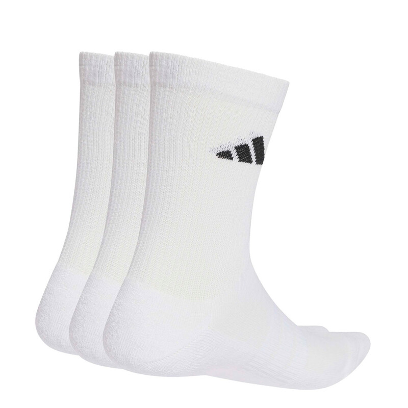 Medias Unisex Adidas Sports Wear 3 Pares Blanco