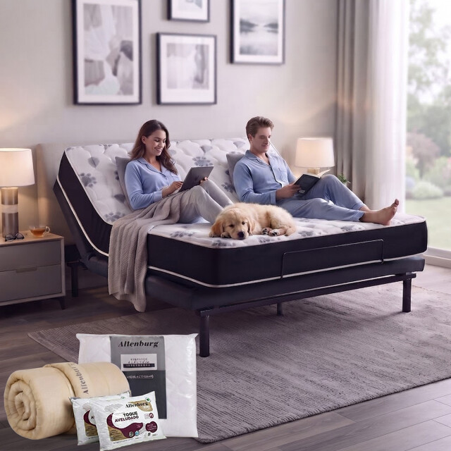 Cama 2 Plazas Ergonómica Ortopédica Colchón 1.40 mt Cama 2 Plazas Ergonómica Ortopédica Colchón 1.40 mt