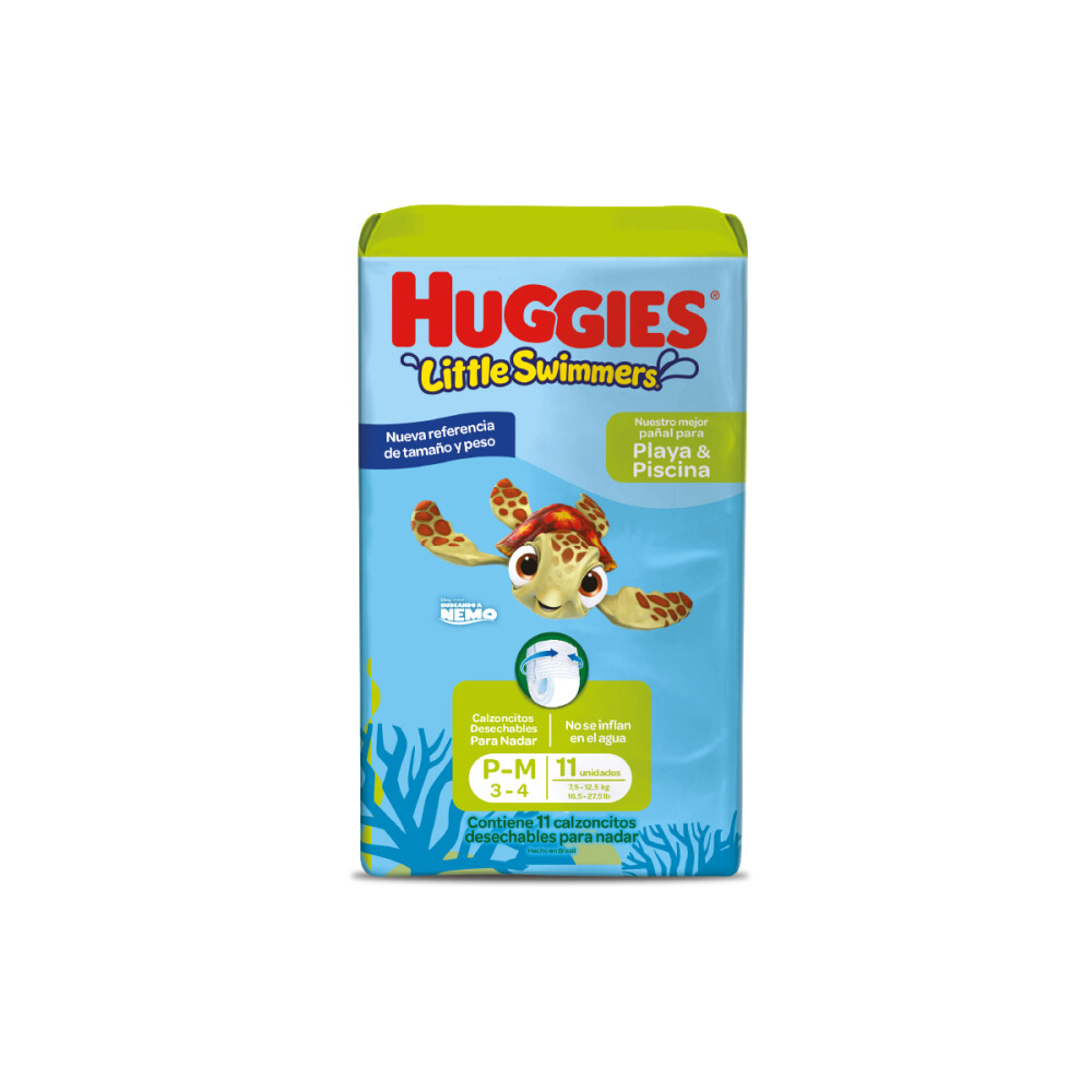 HUGGIES LITTLE SWI DISNEY SCU PEQ PAQ. X única