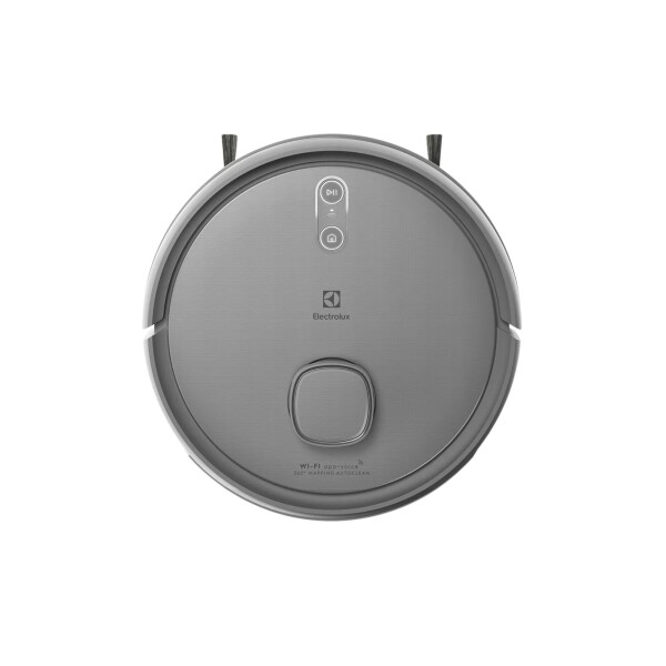 Aspiradora Robot 4 en 1 Wi-Fi Laser + Base Autolimpiante Gris